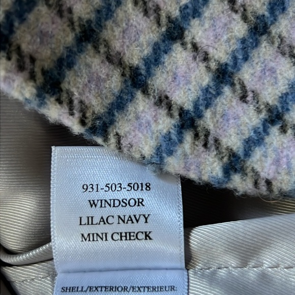 Rails Windsor Lilac Navy Mini Check Size Medium NWOT - Picture 6 of 15